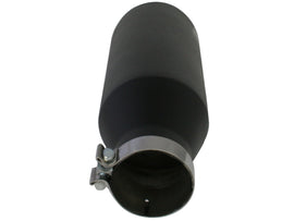 aFe MACH Force-Xp Universal Exhaust Tip 4 IN Inlet x 7 IN Outlet x 18 IN L