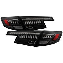 Load image into Gallery viewer, Spyder Apex 22-24 Honda Civic 5-Door LED Tail Lights - Black (ALT-YD-HC225DAP-SEQGR-BK)