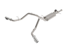 Load image into Gallery viewer, aFe Gemini XV Cat-Back Exhaust System GM Trucks 09-18 V6-4.3/V8-4.8/5.3L- Cut-Out Polished