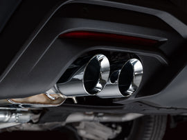 AWE 2024 Ford Mustang GT Fastback S650 RWD SwitchPath Cat-Back Exhaust w/ Quad Chrome Silver Tips
