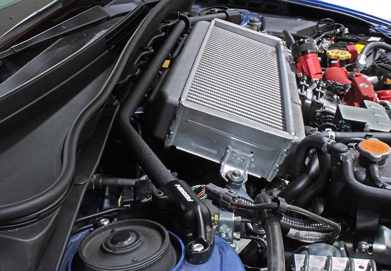 Perrin 08-16 WRX/STi Front Black Strut Brace