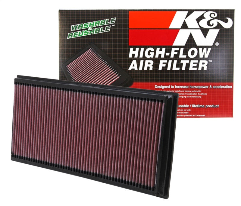 K&N 06-09 L.R. Range Rover / 02-10 VW Touareg / 02-09 Porsche Cayenne Drop In Air Filter