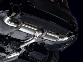 AWE 19-23 BMW 330i / 21-23 BMW 430i Base G2X Touring (Excl. Conv) Axle-Back Exhaust - Diamond Black