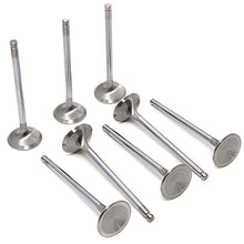 Load image into Gallery viewer, GSC P-D 4G63T Evo 1-9 / 90-98 DSM Chrome Polished Exhaust Valve - 31.5mm Head (+1mm) - SET 8