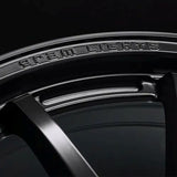 Gram Lights 57NR LIMITED II 18x7.5 +42 5-112 Semigloss Black Wheel w/ Black Cap/Stickers/Air Valve