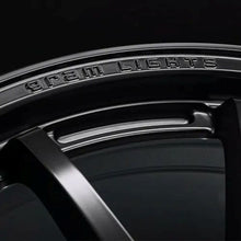 Load image into Gallery viewer, Gram Lights 57NR LIMITED II 18x8.5 +45 5-100 Semigloss Black Wheel w/ Black Cap/Stickers/Air Valve