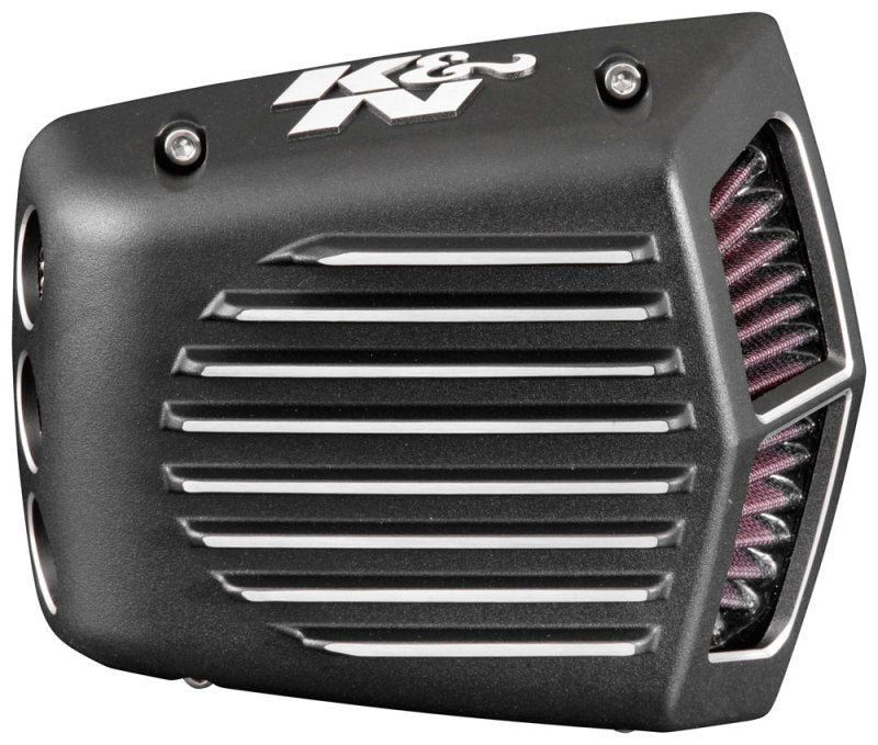 K&N Street Metal Intake System for 08-16 Harley-Davidson Touring Models - Shaker Black