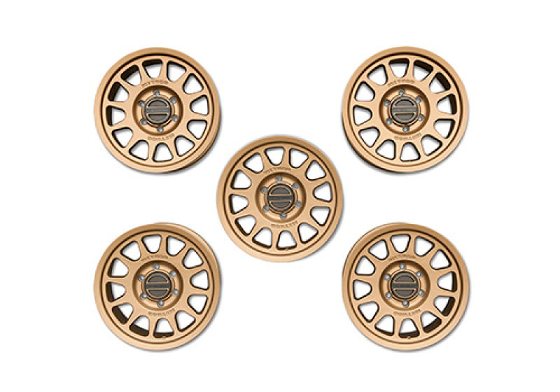 Ford Racing Bronco 17x8.5in Method Wheel & Center Cap Set - Bronze
