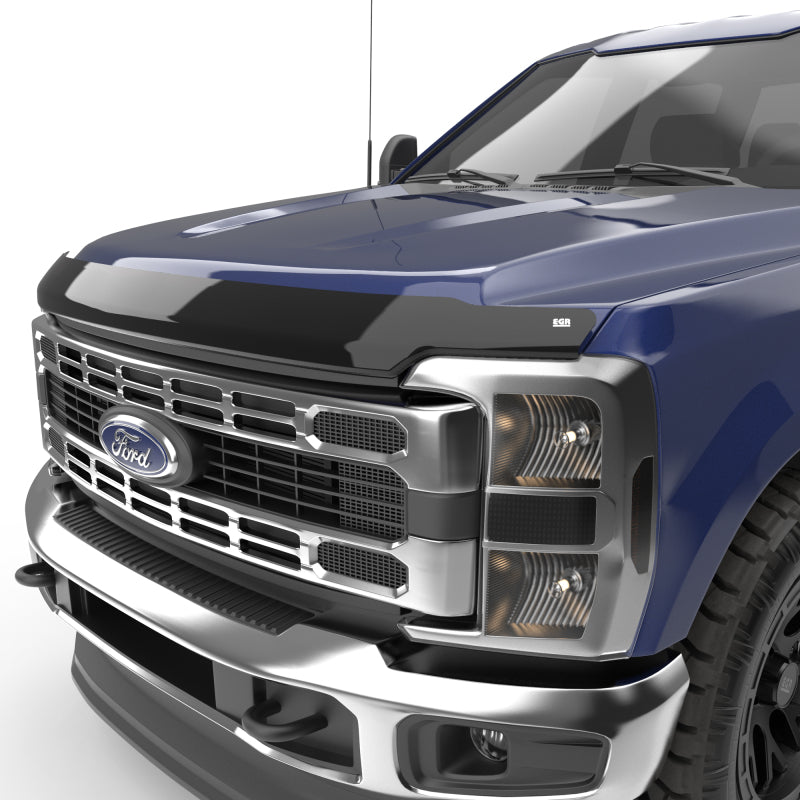 EGR Smoke Finish Superguard Hood Guard for Super Duty F-250/F-350/F-450