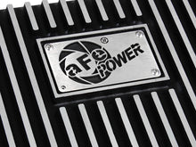 Load image into Gallery viewer, aFe POWER Transmission Pan Ford Trucks 80-92 (AOD Transmission)- Black w/ Machined Fins
