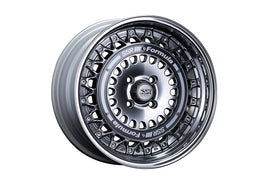 SSR Formula Aero Mesh 18X9.5 +22 Offset MD-Disk 5x114.3 Formula Silver Wheel (S/O - NO CANCEL)