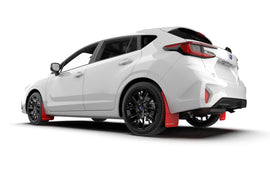 Rally Armor 24-26 Subaru Impreza Red UR Mud Flap w/ White Logo