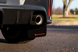 Rally Armor 23-26 Toyota GR Corolla Red UR Mud Flap w/White Logo