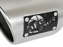 Load image into Gallery viewer, aFe MACH Force-Xp Universal Exhaust Tip 3 IN Inlet x 4-1/2 IN Outlet x 9 IN L- Polished Tip