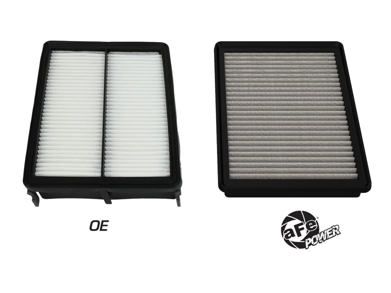 aFe Magnum FLOW OE Replacement Air Filter w/ Pro DRY S Media Hyundai Santa Fe 17-20