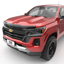 Load image into Gallery viewer, EGR 16-24 Nissan Titan XD Superguard Hood Guard - Dark Smoke