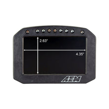 Load image into Gallery viewer, AEM CD-5G Carbon Flush Digital Dash Display w/ Internal 20Hz GPS &amp; Antenna