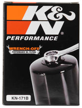 Load image into Gallery viewer, K&amp;N Harley-Davidson / Buell 3in OD x 4.063in H Black Oil Filter