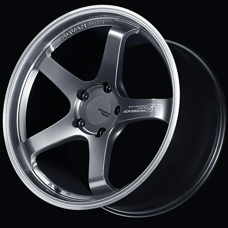 Advan GT for Porsche 20x11.5 / +46 Offset / CL-CL / Machining & Hyper Platinum Black