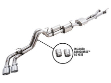Load image into Gallery viewer, AWE Tuning 16-22 Toyota Tacoma 0FG Cat-Back Exhaust w/ BashGuard - Dual Chrome Silver Tips