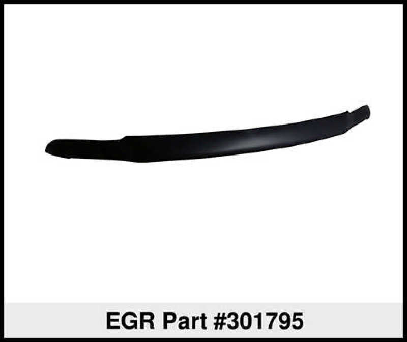 EGR 2019 GMC Sierra Superguard Hood Shield (301795) - Matte Black