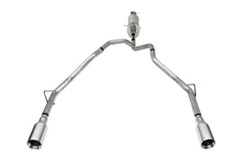 Corsa  25-26 Ram 2.5in Stainless Steel Sport Cat-back Dual Rear Exit 5.0in Polished Tip