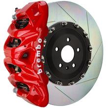 Load image into Gallery viewer, Brembo 02-08 G500/03-04 G55/09-18 G550 Fr GT BBK 8 Piston Cast 412x38 2pc Rotor Slotted Type1-Red