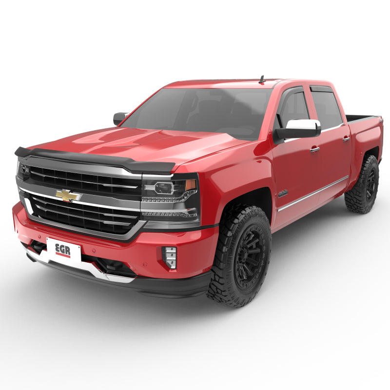 EGR 16+ Chev Silverado LD Superguard Hood Shield - Matte