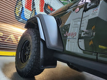 Load image into Gallery viewer, Rally Armor 19-25 Jeep JT Gladiator (Mojave/Rubicon) Black Mud Flap w/Army Green Logo