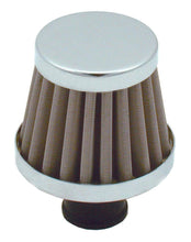 Load image into Gallery viewer, Spectre Breather Filter 10mm Flange / 2in. OD / 1-3/4in. Height - Stainless Steel