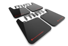 Load image into Gallery viewer, Rally Armor 19-25 GMC Sierra 1500 AT4 Black UR Mud Flap w/ Red Logo
