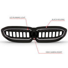 Load image into Gallery viewer, ANZO 19-22 BMW 3 Series Black Housing Full LED Front Grille w/ Initiation &amp; Running Light