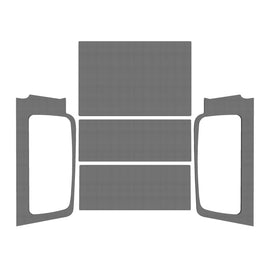 DEI 04-06 Jeep Wrangler LJ Unlimited Headliner Complete Kit - Gray