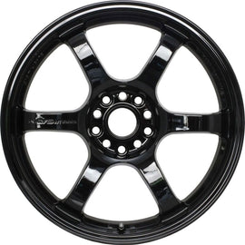 Gram Lights 57DR 19x10.5 +35 5x112 Glossy Black Wheel