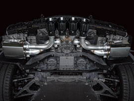 AWE Tuning 2023 C8 Corvette Z06 SwitchPath Cat-Back Exhaust - Diamond Black Tips