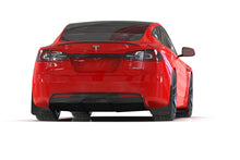 Load image into Gallery viewer, Rally Armor 21-26 Tesla Model S/ S Plaid Black UR Mud Flap w/Metallic Black Logo