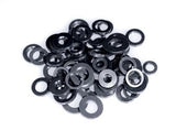 ARP M12 ID .875in OD Chamfer Black Washers - 2 Pack