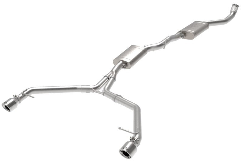 aFe MACH Force-Xp 13-16 Audi Allroad L4 SS Cat-Back Exhaust w/ Polished Tips