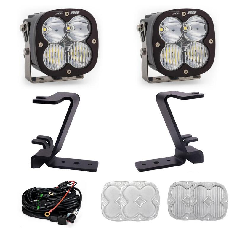Baja Designs 2023+ Ford F-250/350 Super Duty XL80 A-Pillar Light Kit