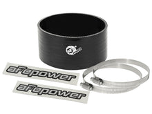 Load image into Gallery viewer, aFe Magnum FORCE Intake Coupling Kit (4 IN ID x 2 IN L) Straight Coupler - Black