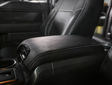Load image into Gallery viewer, PRP 10-14 Ford Raptor  Center Console Cover- Black with Silver Stitch
