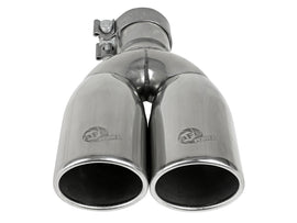 aFe MACH Force-Xp Universal Exhaust Tip 2-1/2 IN Inlet x 3-1/2 IN Outlet X 12 IN L