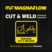 Load image into Gallery viewer, MagnaFlow 2.50in California Grade CARB Compliant Universal Catalytic Converter