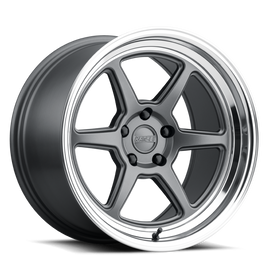 Kansei K14G Roku 18x8.5in / 5x112 BP / +35mm Offset / 66.56mm Bore - Matte Gunmetal Wheel