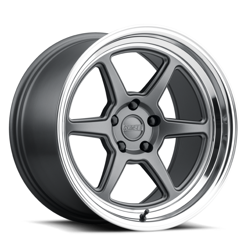 Kansei K14G Roku 18x9.5in / BLANK BP / 22mm Offset / 66.56mm Bore - Grey