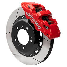Load image into Gallery viewer, Wilwood 99-12 Porsche 911(996/997) Aero6 Front Brake Kit Slotted 14.00in Rotor W/Lines - Red