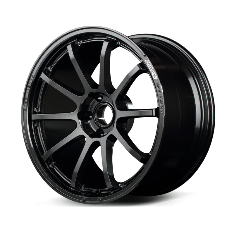 Gram Lights 57NR 19x10.5 +12 5x114.3 Glass Black Wheel