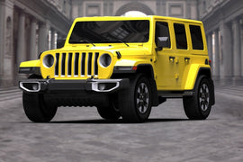 Rally Armor 18-25 Jeep JL Wrangler Black UR Mud Flap w/Red Logo