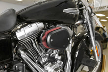 Load image into Gallery viewer, K&amp;N 00-16 Harley-Davidson Street Metal Intake System Flare Black