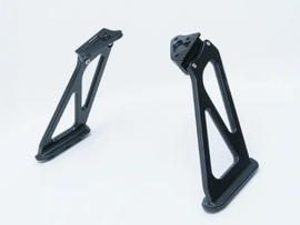 Cusco 23+ Honda Civic Type-R (FL5) Bolt-on/OE Replacement High Position Rear Wing Stay/Bracket Set
